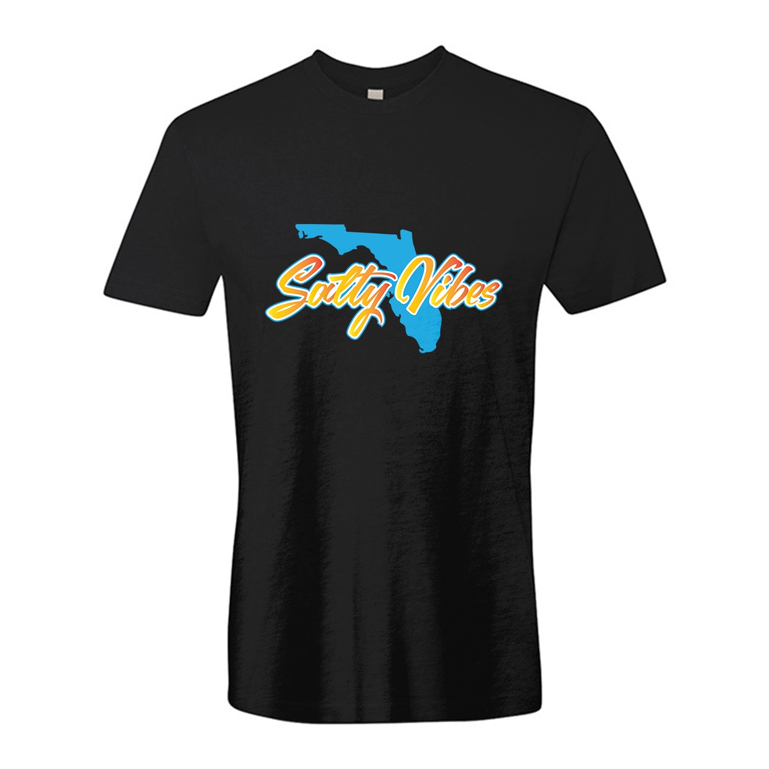 Salty Vibes Florida Unisex Tshirt, The Troprock Shop