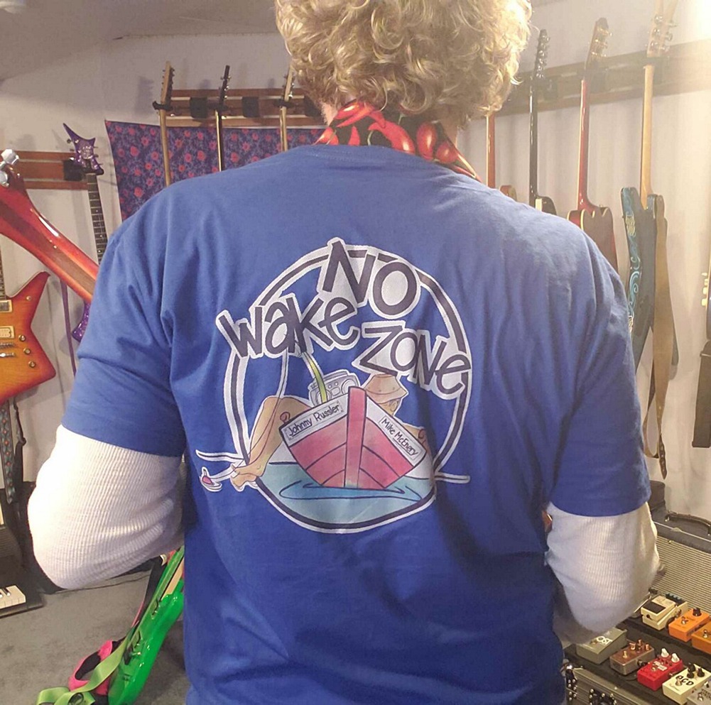Johnny Russler and the Beach Bum Band Working On My Bucket List Unisex Tshirt, The Troprock Shop