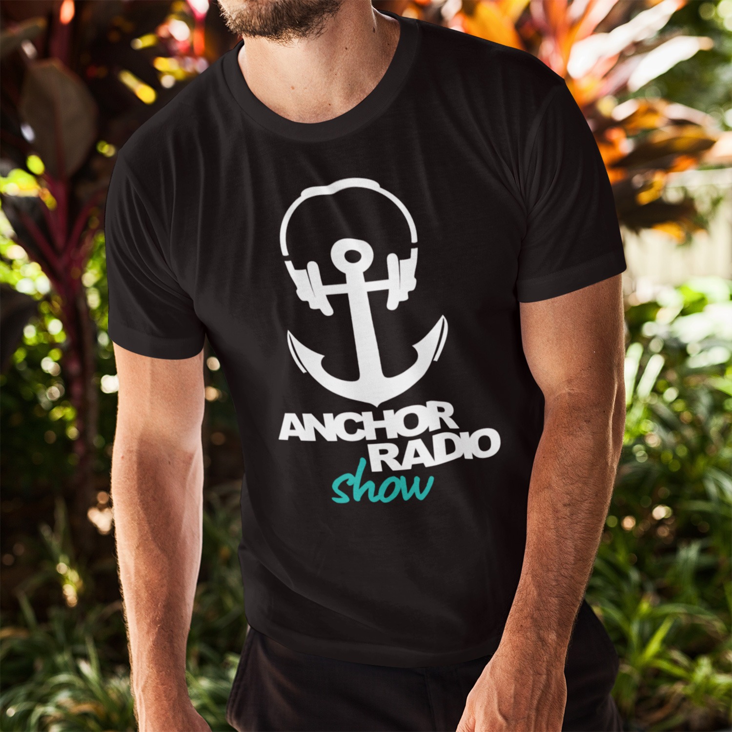 Anchor Radio Show Logo Unisex T-Shirt, The Troprock Shop