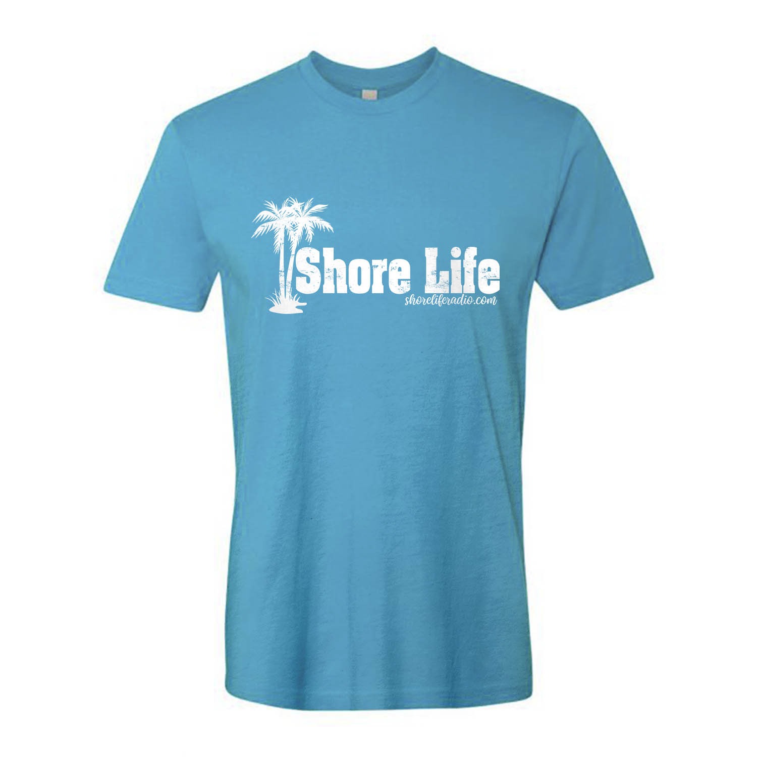 Shore Life Radio Palm Tree Logo Unisex T-Shirt, The Troprock Shop