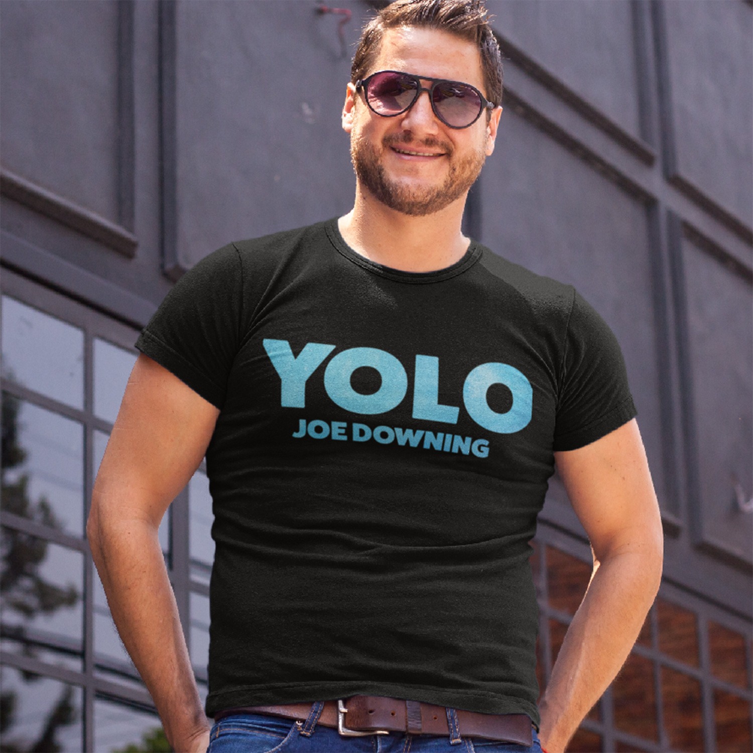 Joe Downing YOLO Unisex Shirt, The Troprock Shop