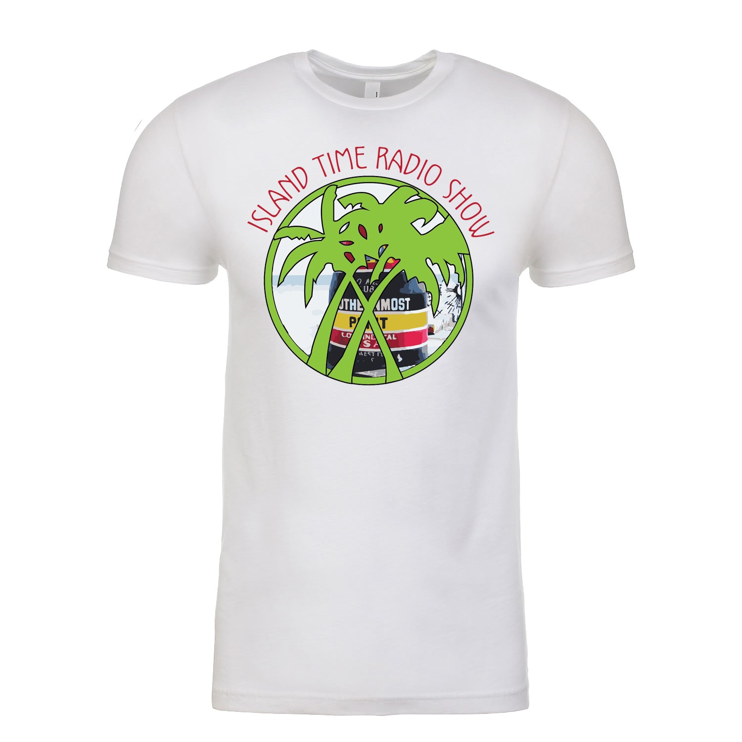 Island Time Radio Show Key West Logo Unisex T-shirt, The Troprock Shop