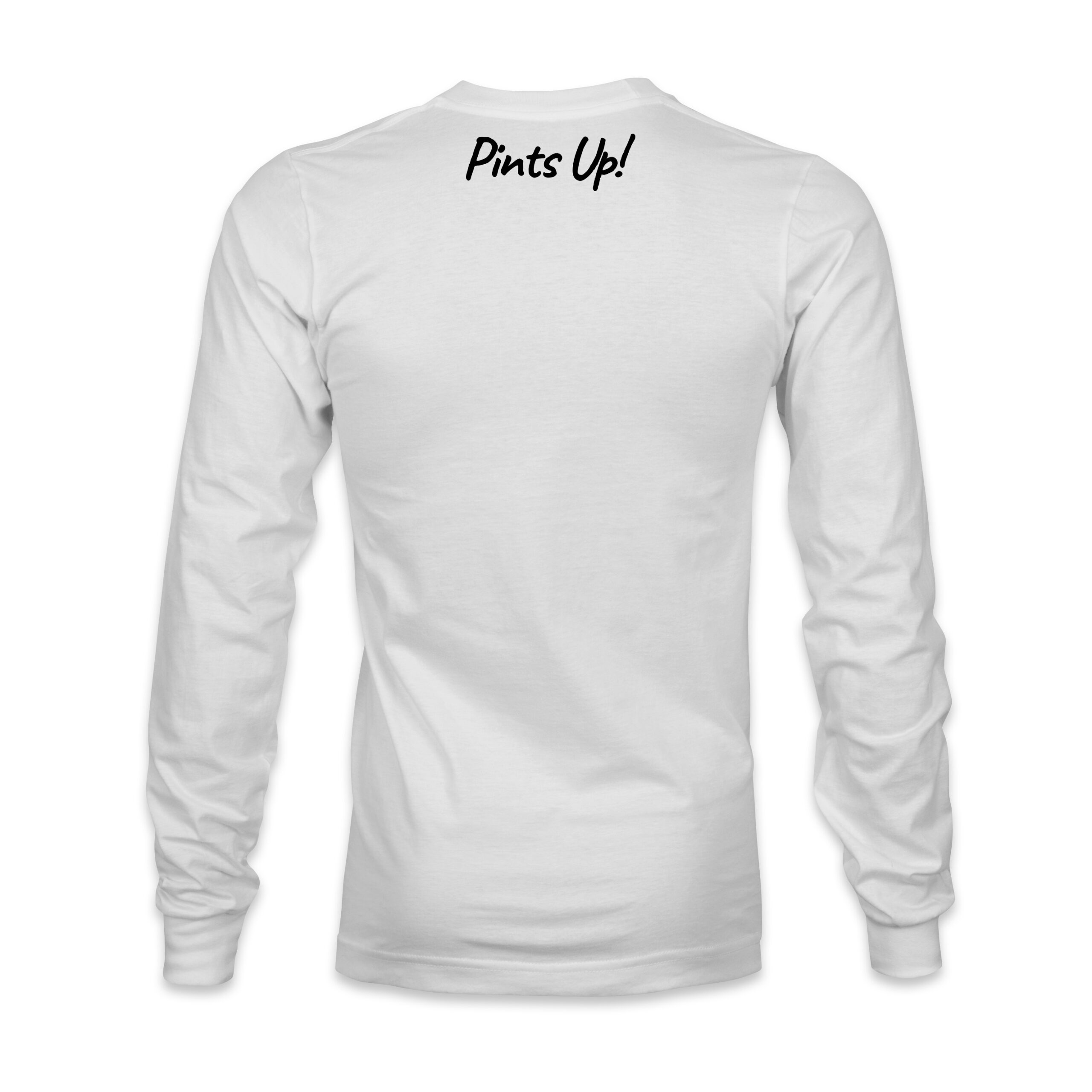 Anchor Radio logo long sleeve t-shirt Pints Up on the back, The Troprock Shop