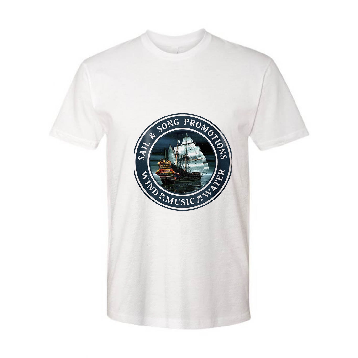 Song and Sail Logo Unisex Tee, The Troprock Shop